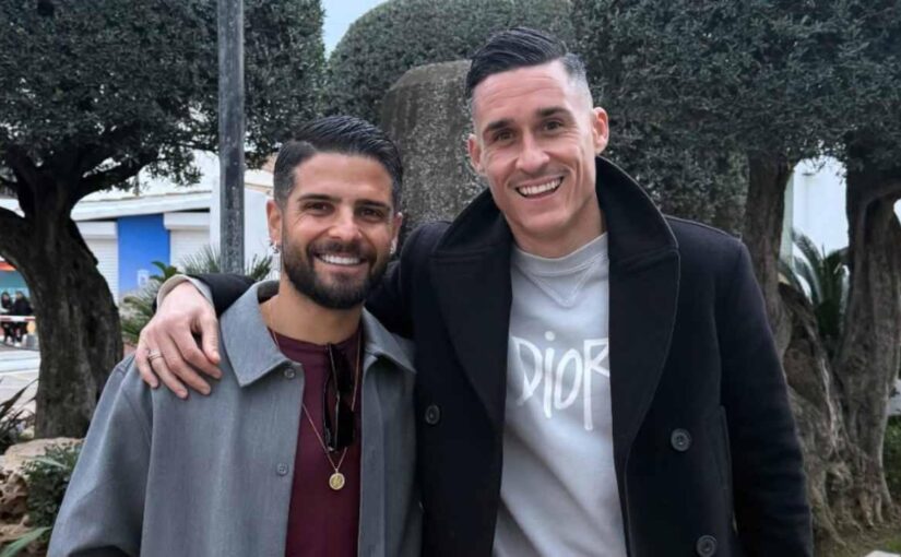 Insigne incontra Callejon in Spagna: "È stato bello rivederti, frate" | FOTO