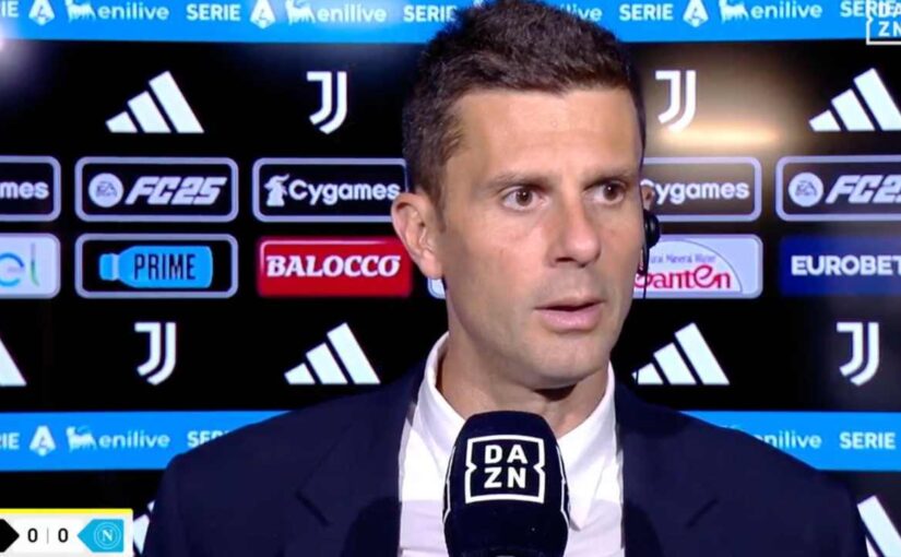Juventus, Thiago Motta all’intervallo: "Ecco cosa servirà nella ripresa per portare a casa il successo"