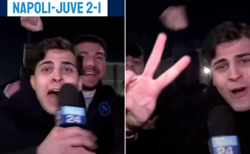 Napoli-Juve 2-1, tifosi in delirio! Immancabile la filastrocca: "Per motivi tecnici e per motivi tattici…" | VIDEO