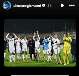 Simeone dedica la vittoria al piccolo Daniele: “La tua forza e allegria saranno sempre con noi”