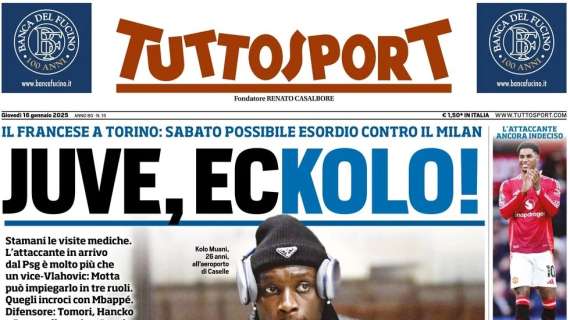 Tuttosport: “Inter cotta, Conte gode: solo pari col Bologna”
