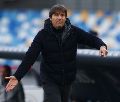 Conte torna al 3-5-2 con Raspadori accanto a Lukaku (Corsport)