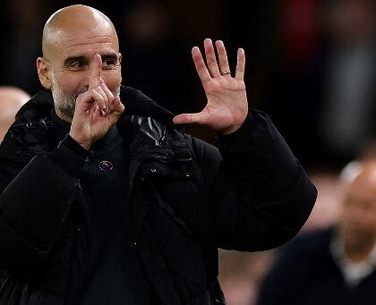 Guardiola: «Io esonerato? Non so se un medico viene interrogato sulla sua posizione»