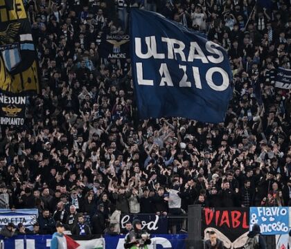 Lazio, multa da 8mila euro per coro becero dei tifosi nei confronti del Napoli