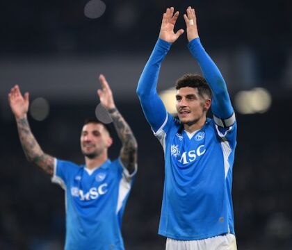 Napoli-Udinese 0-0, Spinazzola out, Mazzocchi al suo posto (LIVE)