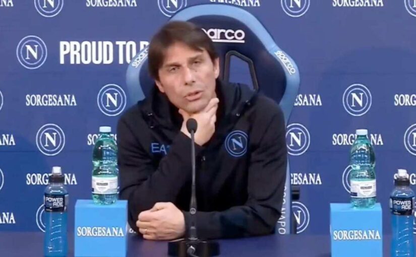 Conte: “Si cresce con infrastrutture e centro sportivo, non solo con calciatori da 70 milioni. Una cazzata dire che sono arrabbiato. Sconfitta Inter? Ho detto una cosa ai ragazzi” | VIDEO