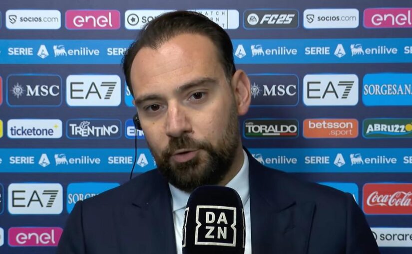 Manna a DAZN: "Conferenza doverosa per trasparenza, De Laurentiis sta lavorando per centro sportivo e stadio! Su Okafor e le parole di Conte…"