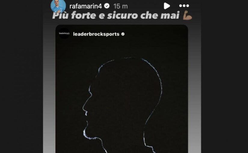 Rafa Marin suona la carica via social: "Più forte e sicuro che mai" | FOTO