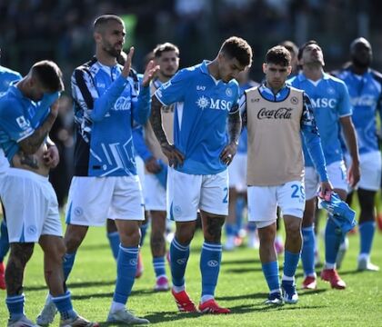 A Sky si discute di Venezia-Napoli, Bergomi: «Conte fa un 3-5-2 asimmetrico»