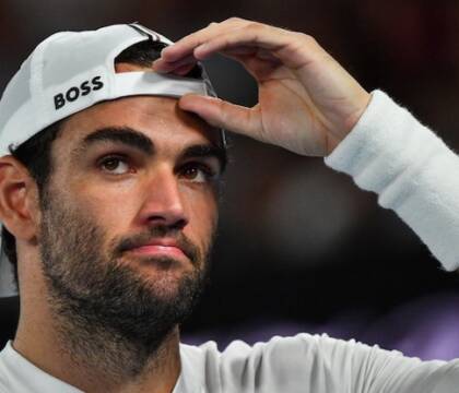 Berrettini: «Non sono scaramantico, la ritengo una debolezza. Mio padre si è convertito al padel e siamo in lutto»