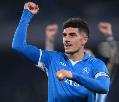 Di Lorenzo: «Scudetto? Siamo alto in classifica dopo tante partite e non ci siamo per caso»
