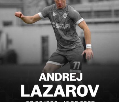 Il calciatore Andrej Lazarov tra le vittime dell’incendio in una discoteca in Macedonia