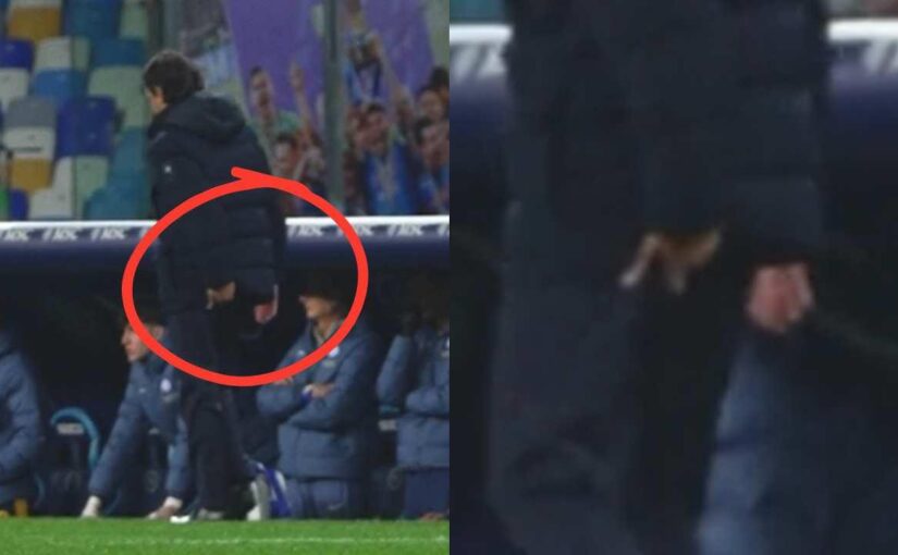 Inzaghi scaramantico: per fermare il Napoli… si gratta il fondoschiena | FOTO