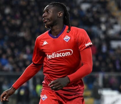 Kean ci sarà contro il Napoli, la Fiorentina: “può riprendere ad allenarsi dopo il trauma cranico”