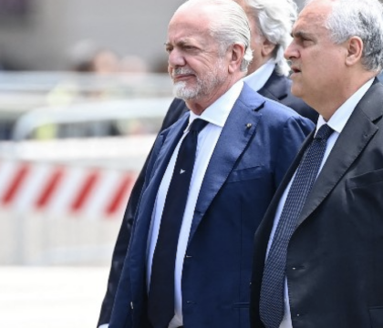 Lotito: «In Italia ormai il calcio è in mano ai fondi, siamo rimasti io e De Laurentiis»