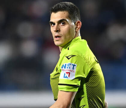 L’arbitro si chiama Sozza. Qui ha ragione Franceschini a invocare il cognome materno