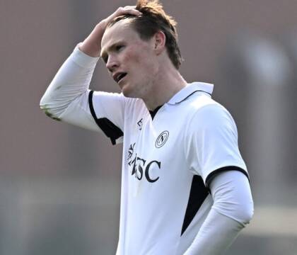 McTominay ha svolto in parte lavoro differenziato, è da gestire ma non dovrebbero esserci problemi (Sky)