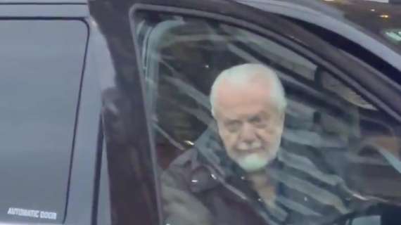 ADL è tornato a Napoli! Le immagini dell’arrivo nell’hotel che ospiterà anche il Milan