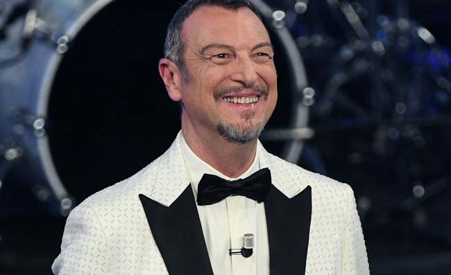 Amadeus: “Sono un interista col cuore napoletano, sapete dove ho fatto il militare?”