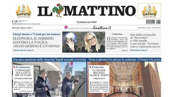 Il Mattino: “Conte a Scampia: qui il bello”