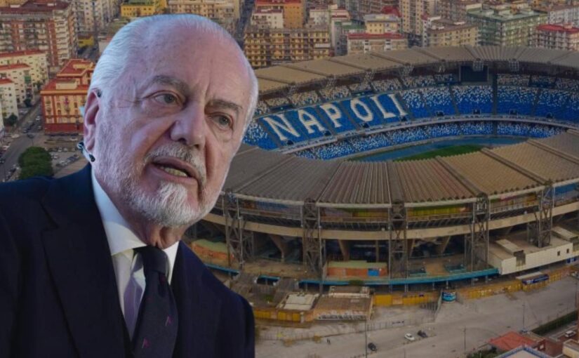 Riapertura del terzo anello allo stadio Maradona, Repubblica: spunta la ‘bocciatura’ di De Laurentiis!