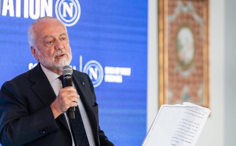 DIRETTA – Intervista De Laurentiis a Radio Crc: Monza-Napoli, gli auguri di Pasqua e… Conte?