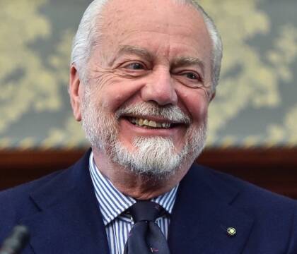 De Laurentiis: «Sto lavorando al film di questa stagione, dalla firma di Conte in poi»