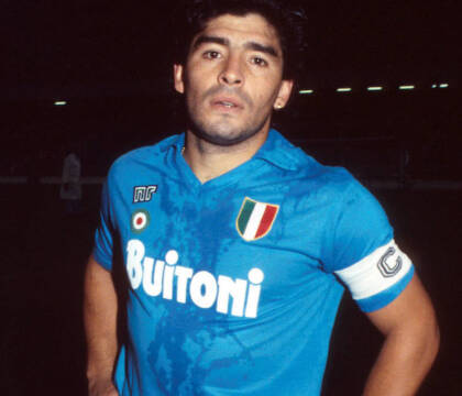 Il Caravaggio delle maglie (da calcio) e Maradona, amici «perché non gli ho mai chiesto nulla»