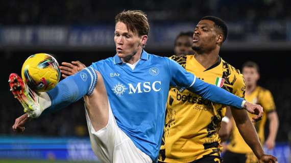 La reazione di Conte e ADL quando si è avvicinato McTominay