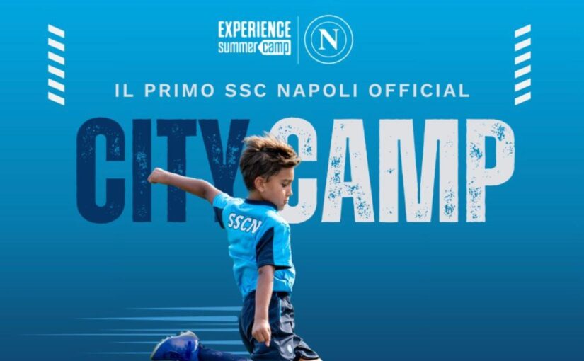 Nasce lo SSC Napoli City Camp: campo sportivo per bambini e ragazzi dai 6 ai 16 anni