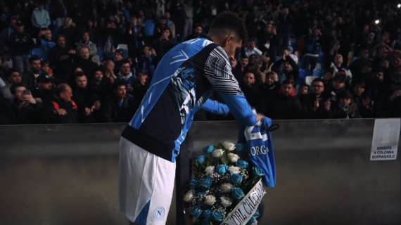 Omaggio al giovane Diego: il bellissimo gesto di capitan Di Lorenzo dopo la vittoria col Milan