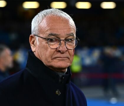 Ranieri a un giornalista: «Scommetterebbe un euro sulla Roma in Champions? Lo vuole perdere! Siamo onesti»