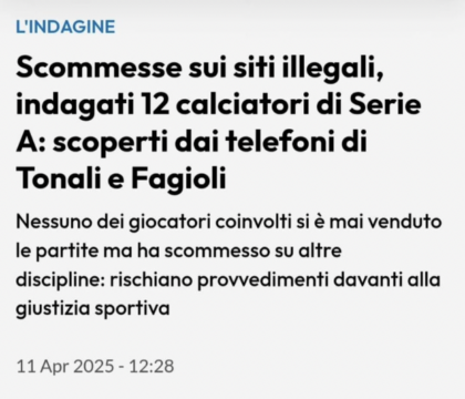 Scommesse illegali, Floro Flores: “Bisogna radiare, altro che premi rinnovo e Nazionale…”