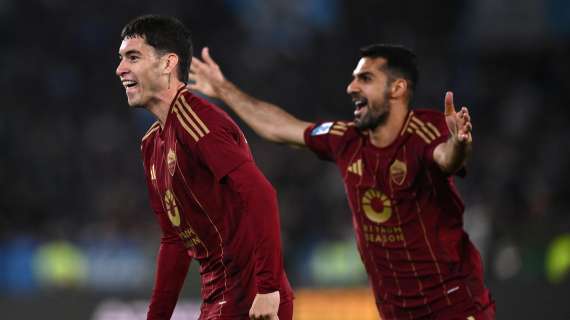 Un eurogol di Soulé riprende la Lazio: finisce pari il derby di Roma