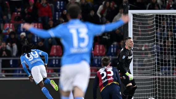 Bologna-Napoli 1-1 (18′ Anguissa, 64′ Ndoye): entra Raspadori per Neres
