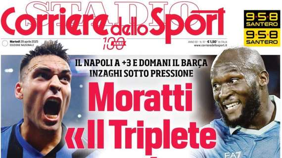 CdS apre con Moratti: “Il Triplete una condanna per l’Inter”