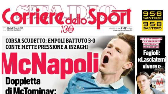 Corriere dello Sport: “McNapoli: Conte mette pressione a Inzaghi”