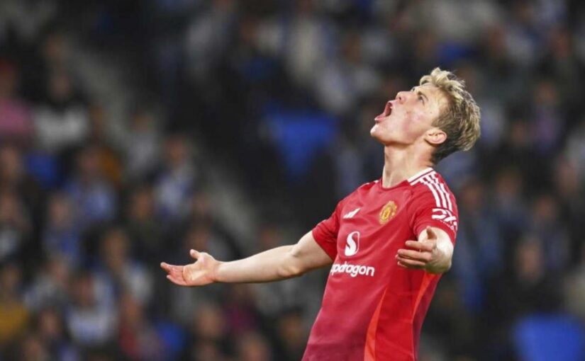 Dall’Inghilterra – Manchester United, Hojlund è in uscita: c’è anche il Napoli