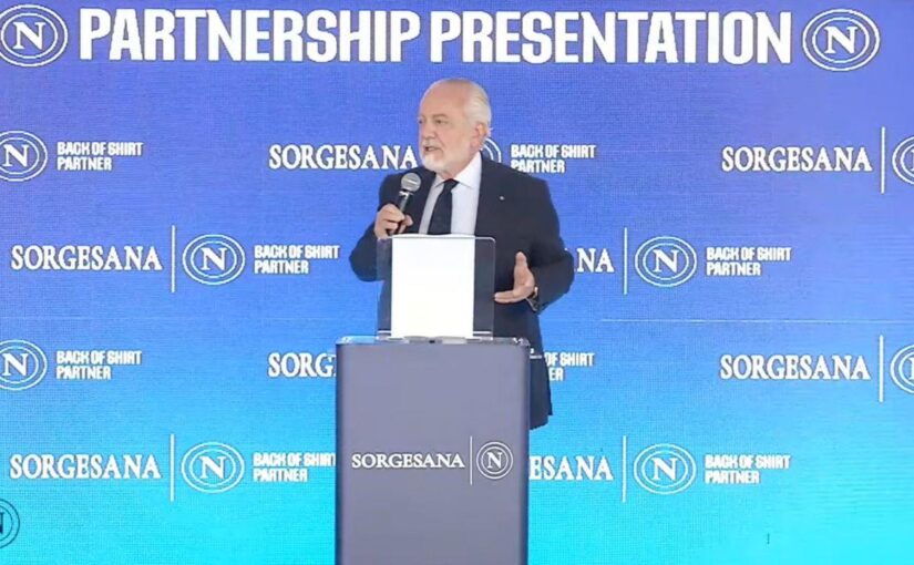 De Laurentiis conosce le richieste di Conte e i suoi mal di pancia, a fine anno ribadirà una cosa