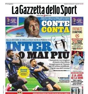 Gazzetta: “Conte conta, nessuno come lui al primo anno di Napoli”