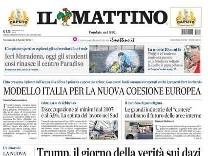 Il Mattino: “Ieri il Maradona, oggi gli studenti: così rinasce il centro Paradiso”