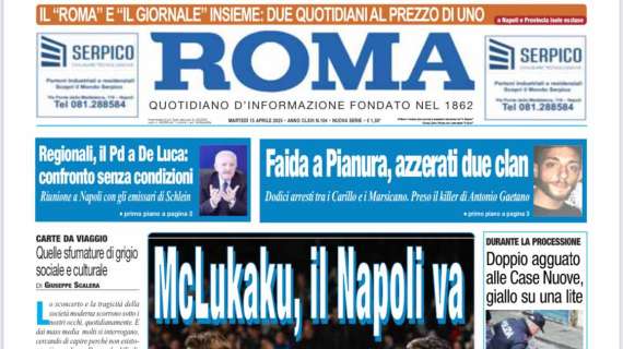 Il Roma: “McLukaku, il Napoli va”