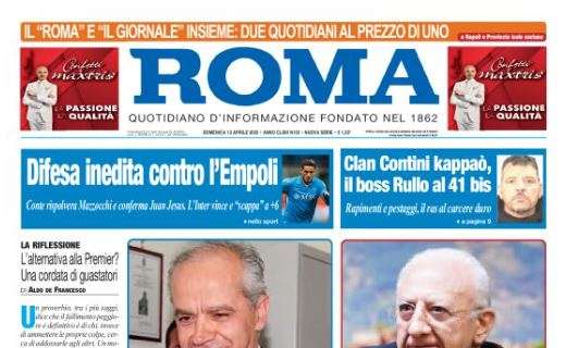 Il Roma in taglio alto: “Difesa inedita contro l’Empoli”