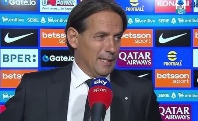 Inter, Inzaghi: “Ultima rimessa laterale battuta 13 metri più avanti! Ma il campionato non finisce qui”
