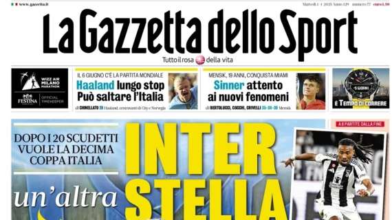 La Gazzetta dello Sport: “Inter, un’altra stella”
