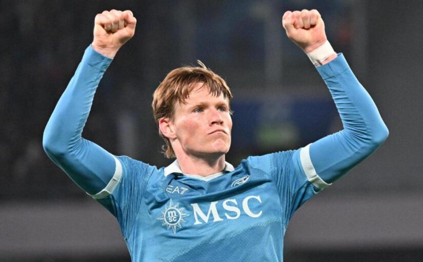 McTominay: “Voglio lo scudetto! Napoli mi ha sconvolto: città antica e tifosi incredibili, mai visto niente del genere in vita mia”
