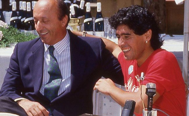 Moggi: “Arrivai a Napoli, Ferlaino mi disse ‘Dobbiamo cacciare Bianchi’. Gli risposi testuali parole”