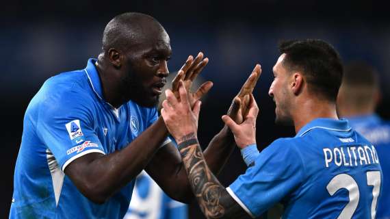 Napoli-Empoli 3-0, le pagelle: Lukaku domina, McTominay è super! E’ tornato Neres, bravo Olivera