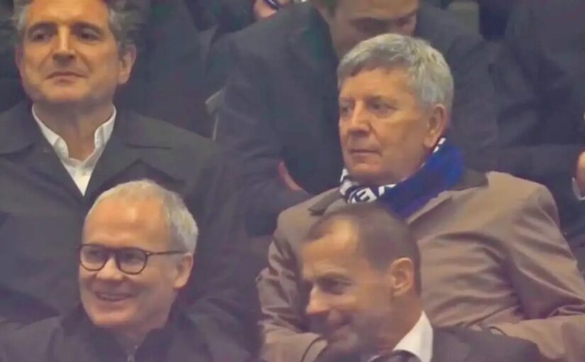 Simonelli con la sciarpa dell’Inter a San Siro: la risposta dalla Lega Serie A alle polemiche