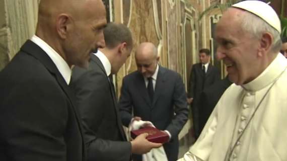 Spalletti ricorda Papa Francesco: “Custodirò per sempre il nostro incontro”